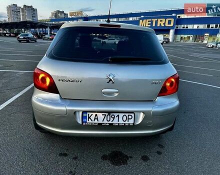Сірий Пежо 307, об'ємом двигуна 1.59 л та пробігом 164 тис. км за 5250 $, фото 7 на Automoto.ua