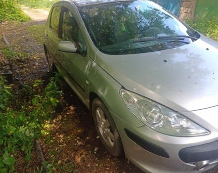 Серый Пежо 307, объемом двигателя 1.6 л и пробегом 342 тыс. км за 3200 $, фото 6 на Automoto.ua