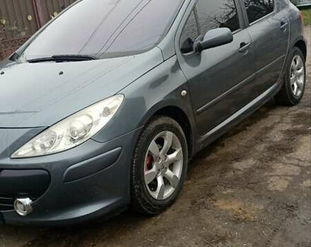 Серый Пежо 307, объемом двигателя 1.6 л и пробегом 240 тыс. км за 4500 $, фото 4 на Automoto.ua