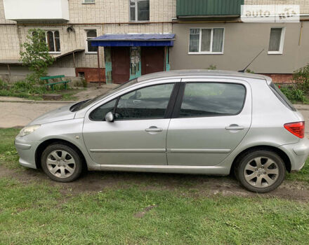 Сірий Пежо 307, об'ємом двигуна 1.6 л та пробігом 274 тис. км за 3700 $, фото 5 на Automoto.ua