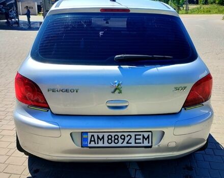 Сірий Пежо 307, об'ємом двигуна 1.6 л та пробігом 220 тис. км за 4000 $, фото 1 на Automoto.ua