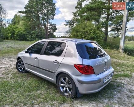 Серый Пежо 307, объемом двигателя 2 л и пробегом 185 тыс. км за 4400 $, фото 10 на Automoto.ua