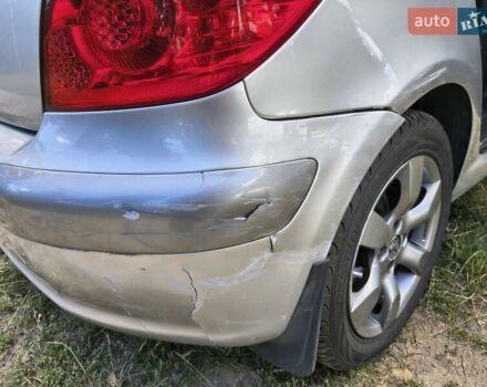 Серый Пежо 307, объемом двигателя 2 л и пробегом 185 тыс. км за 4400 $, фото 46 на Automoto.ua