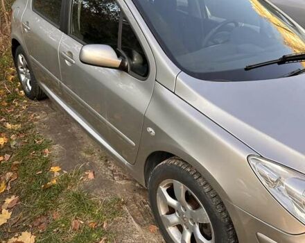 Серый Пежо 307, объемом двигателя 2 л и пробегом 89 тыс. км за 6300 $, фото 4 на Automoto.ua