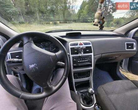 Серый Пежо 307, объемом двигателя 2 л и пробегом 185 тыс. км за 4400 $, фото 35 на Automoto.ua
