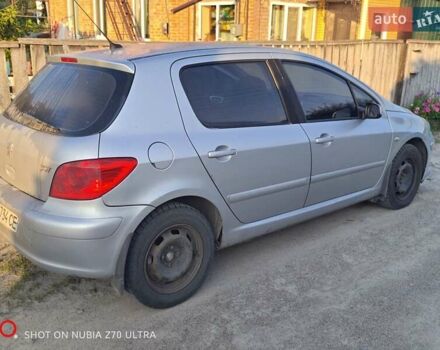 Серый Пежо 307, объемом двигателя 2 л и пробегом 277 тыс. км за 3600 $, фото 8 на Automoto.ua