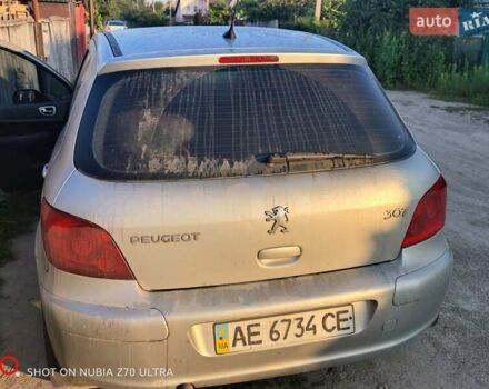 Серый Пежо 307, объемом двигателя 2 л и пробегом 277 тыс. км за 3600 $, фото 6 на Automoto.ua