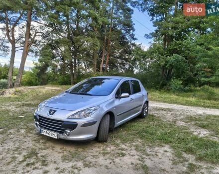 Серый Пежо 307, объемом двигателя 2 л и пробегом 185 тыс. км за 4400 $, фото 6 на Automoto.ua