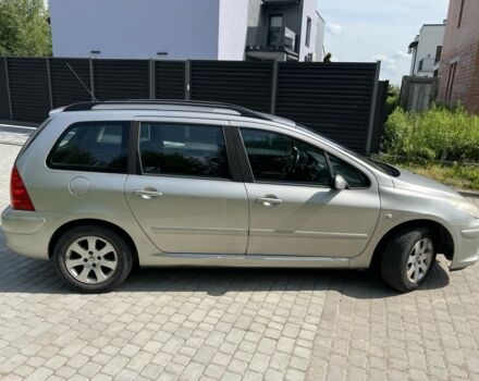 Серый Пежо 307, объемом двигателя 1.6 л и пробегом 208 тыс. км за 3900 $, фото 7 на Automoto.ua