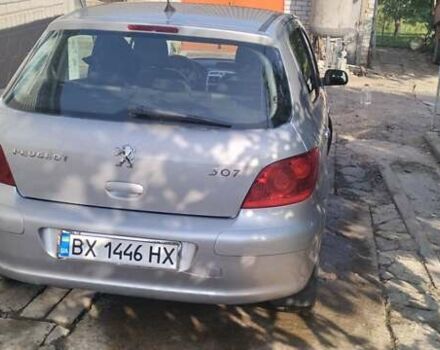 Серый Пежо 307, объемом двигателя 2 л и пробегом 216 тыс. км за 4200 $, фото 2 на Automoto.ua