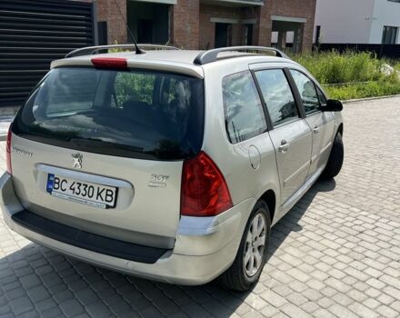 Серый Пежо 307, объемом двигателя 1.6 л и пробегом 208 тыс. км за 3900 $, фото 6 на Automoto.ua