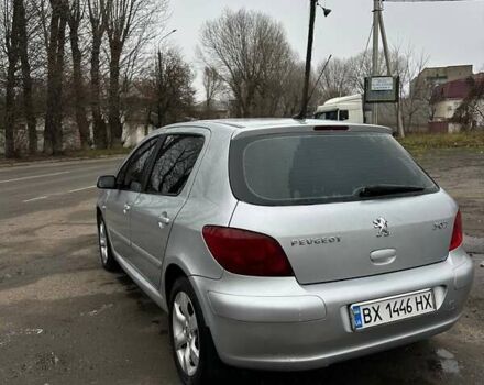 Серый Пежо 307, объемом двигателя 2 л и пробегом 220 тыс. км за 4900 $, фото 5 на Automoto.ua