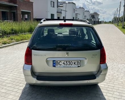 Серый Пежо 307, объемом двигателя 1.6 л и пробегом 208 тыс. км за 3900 $, фото 5 на Automoto.ua