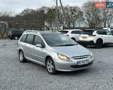 Серый Пежо 307, объемом двигателя 2 л и пробегом 351 тыс. км за 2550 $, фото 1 на Automoto.ua