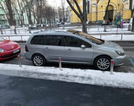 Сірий Пежо 307, об'ємом двигуна 1.6 л та пробігом 340 тис. км за 4100 $, фото 2 на Automoto.ua