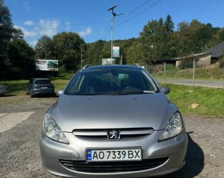 Сірий Пежо 307, об'ємом двигуна 2 л та пробігом 390 тис. км за 2300 $, фото 1 на Automoto.ua
