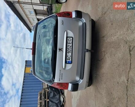 Сірий Пежо 307, об'ємом двигуна 1.59 л та пробігом 232 тис. км за 3600 $, фото 3 на Automoto.ua