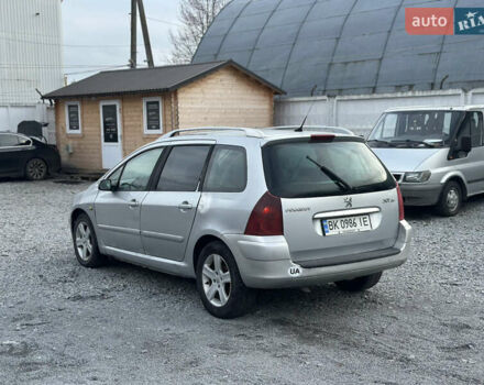 Серый Пежо 307, объемом двигателя 2 л и пробегом 351 тыс. км за 2550 $, фото 3 на Automoto.ua