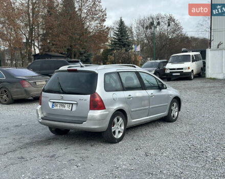 Серый Пежо 307, объемом двигателя 2 л и пробегом 351 тыс. км за 2550 $, фото 2 на Automoto.ua