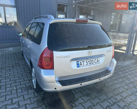 Серый Пежо 307, объемом двигателя 2 л и пробегом 258 тыс. км за 2999 $, фото 8 на Automoto.ua