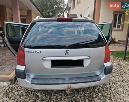 Сірий Пежо 307, об'ємом двигуна 2 л та пробігом 506 тис. км за 3900 $, фото 2 на Automoto.ua