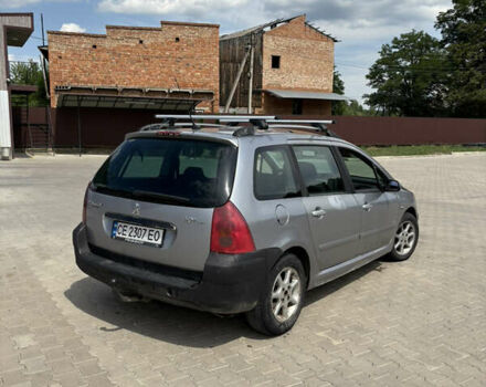 Серый Пежо 307, объемом двигателя 2 л и пробегом 395 тыс. км за 2700 $, фото 3 на Automoto.ua