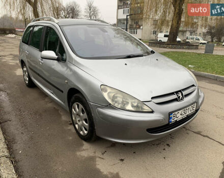 Сірий Пежо 307, об'ємом двигуна 1.59 л та пробігом 300 тис. км за 2000 $, фото 14 на Automoto.ua