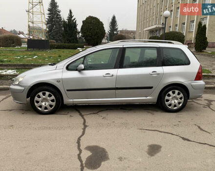 Сірий Пежо 307, об'ємом двигуна 1.59 л та пробігом 300 тис. км за 2000 $, фото 5 на Automoto.ua