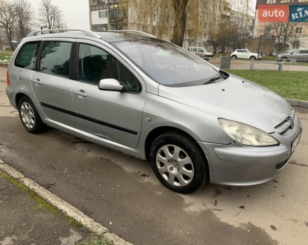 Сірий Пежо 307, об'ємом двигуна 1.59 л та пробігом 300 тис. км за 2000 $, фото 13 на Automoto.ua