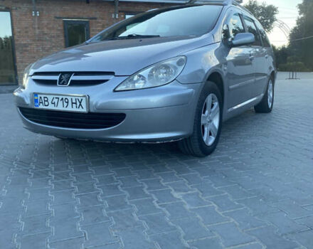 Серый Пежо 307, объемом двигателя 2 л и пробегом 263 тыс. км за 3750 $, фото 1 на Automoto.ua