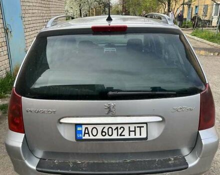 Сірий Пежо 307, об'ємом двигуна 2 л та пробігом 358 тис. км за 3300 $, фото 2 на Automoto.ua