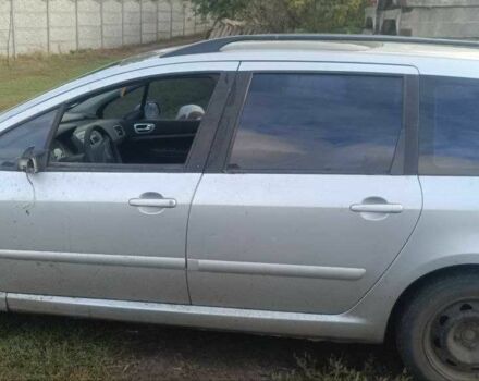 Сірий Пежо 307, об'ємом двигуна 1.6 л та пробігом 310 тис. км за 549 $, фото 2 на Automoto.ua