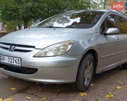 Серый Пежо 307, объемом двигателя 2 л и пробегом 315 тыс. км за 1677 $, фото 1 на Automoto.ua