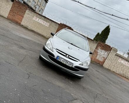 Серый Пежо 307, объемом двигателя 2 л и пробегом 400 тыс. км за 3500 $, фото 6 на Automoto.ua