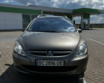 Серый Пежо 307, объемом двигателя 2 л и пробегом 223 тыс. км за 4800 $, фото 1 на Automoto.ua