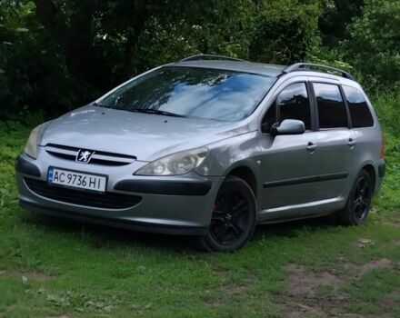 Серый Пежо 307, объемом двигателя 1.6 л и пробегом 333 тыс. км за 3300 $, фото 3 на Automoto.ua