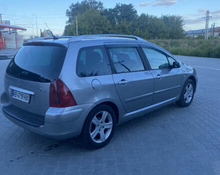 Серый Пежо 307, объемом двигателя 2 л и пробегом 263 тыс. км за 3750 $, фото 5 на Automoto.ua