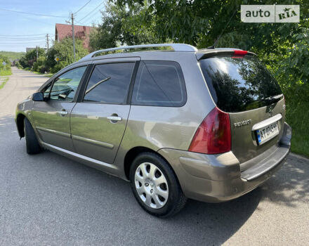 Сірий Пежо 307, об'ємом двигуна 1.59 л та пробігом 2 тис. км за 4599 $, фото 13 на Automoto.ua