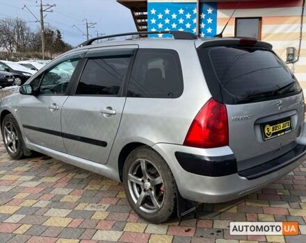 Сірий Пежо 307, об'ємом двигуна 2 л та пробігом 510 тис. км за 3999 $, фото 4 на Automoto.ua