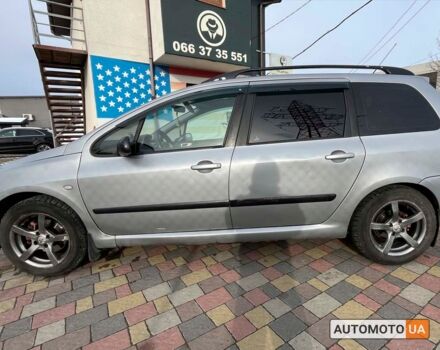 Сірий Пежо 307, об'ємом двигуна 2 л та пробігом 510 тис. км за 3999 $, фото 3 на Automoto.ua