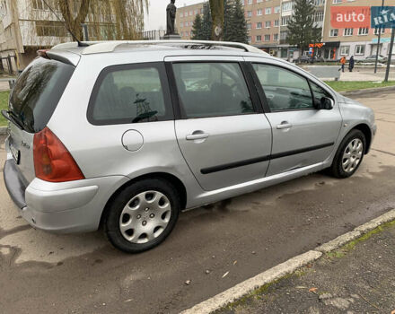 Сірий Пежо 307, об'ємом двигуна 1.59 л та пробігом 300 тис. км за 2000 $, фото 11 на Automoto.ua