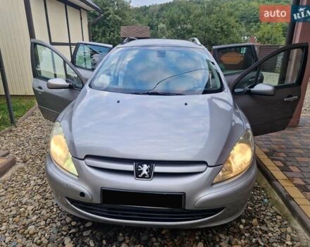 Сірий Пежо 307, об'ємом двигуна 2 л та пробігом 506 тис. км за 3900 $, фото 13 на Automoto.ua
