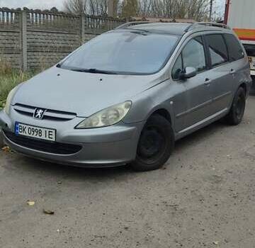 Сірий Пежо 307, об'ємом двигуна 2.01 л та пробігом 324 тис. км за 3000 $, фото 14 на Automoto.ua