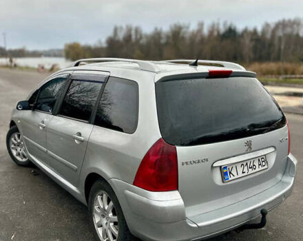 Серый Пежо 307, объемом двигателя 2 л и пробегом 249 тыс. км за 4450 $, фото 8 на Automoto.ua