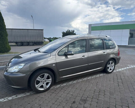 Серый Пежо 307, объемом двигателя 2 л и пробегом 223 тыс. км за 4800 $, фото 5 на Automoto.ua