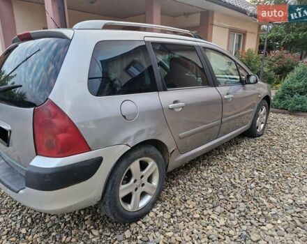 Сірий Пежо 307, об'ємом двигуна 2 л та пробігом 506 тис. км за 3900 $, фото 3 на Automoto.ua