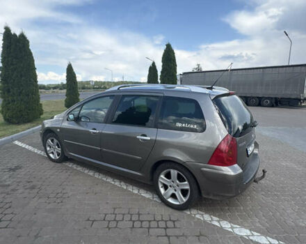 Серый Пежо 307, объемом двигателя 2 л и пробегом 223 тыс. км за 4800 $, фото 3 на Automoto.ua
