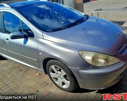 Серый Пежо 307, объемом двигателя 2 л и пробегом 200 тыс. км за 2800 $, фото 4 на Automoto.ua