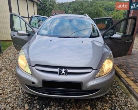Сірий Пежо 307, об'ємом двигуна 2 л та пробігом 506 тис. км за 3900 $, фото 12 на Automoto.ua