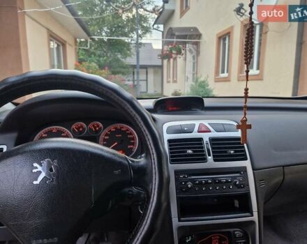 Сірий Пежо 307, об'ємом двигуна 2 л та пробігом 506 тис. км за 3900 $, фото 10 на Automoto.ua